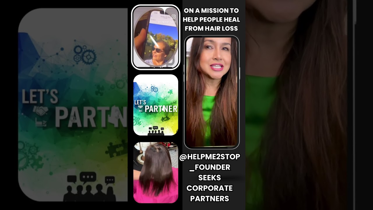 HelpMe2Stop #Hairloss #Nonprofit Teachs Hair ❤️&zwj;🩹 Healing & Wellness Beyond any Cover-ups