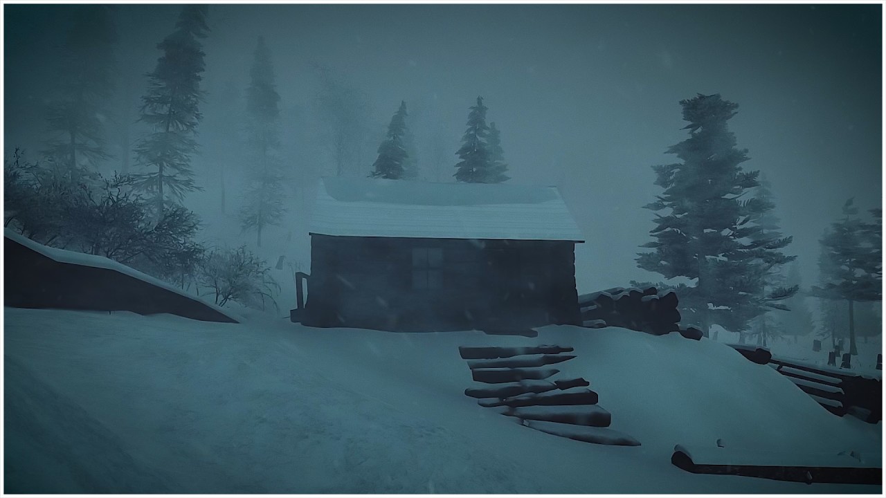 Ultimate Intense Snowstorm Sounds at a Cozy Log Cabin┇Frosty Wind Ambience┇Menacing Blizzard Gusts