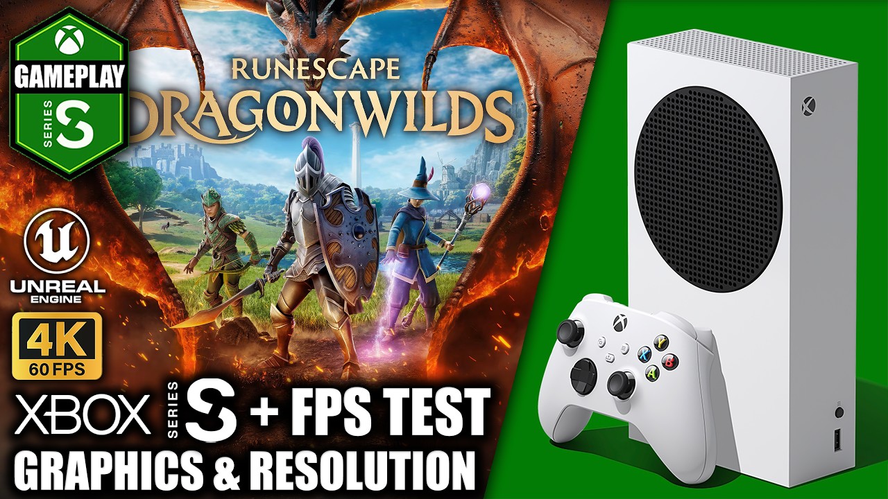 Runescape Dragonwilds - Xbox Series S Gameplay + FPS Test