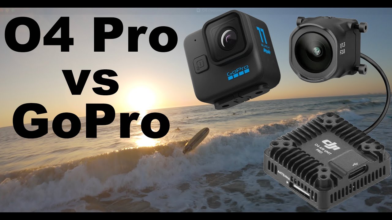 DJI O4 Pro vs GoPro 11 camera comparison w/ downloadable sample footage: 4k@60fps & 4k@120fps