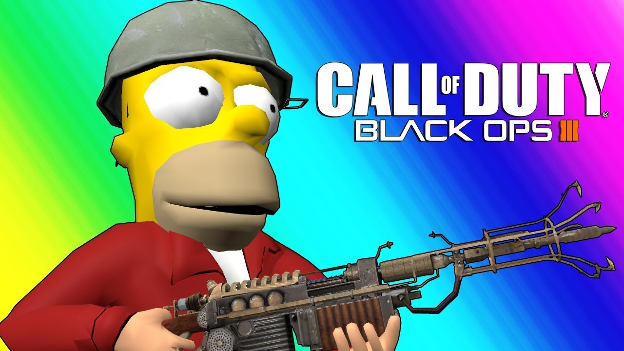 Black Ops 3 Zombies Funny Moments - Futurama Map!