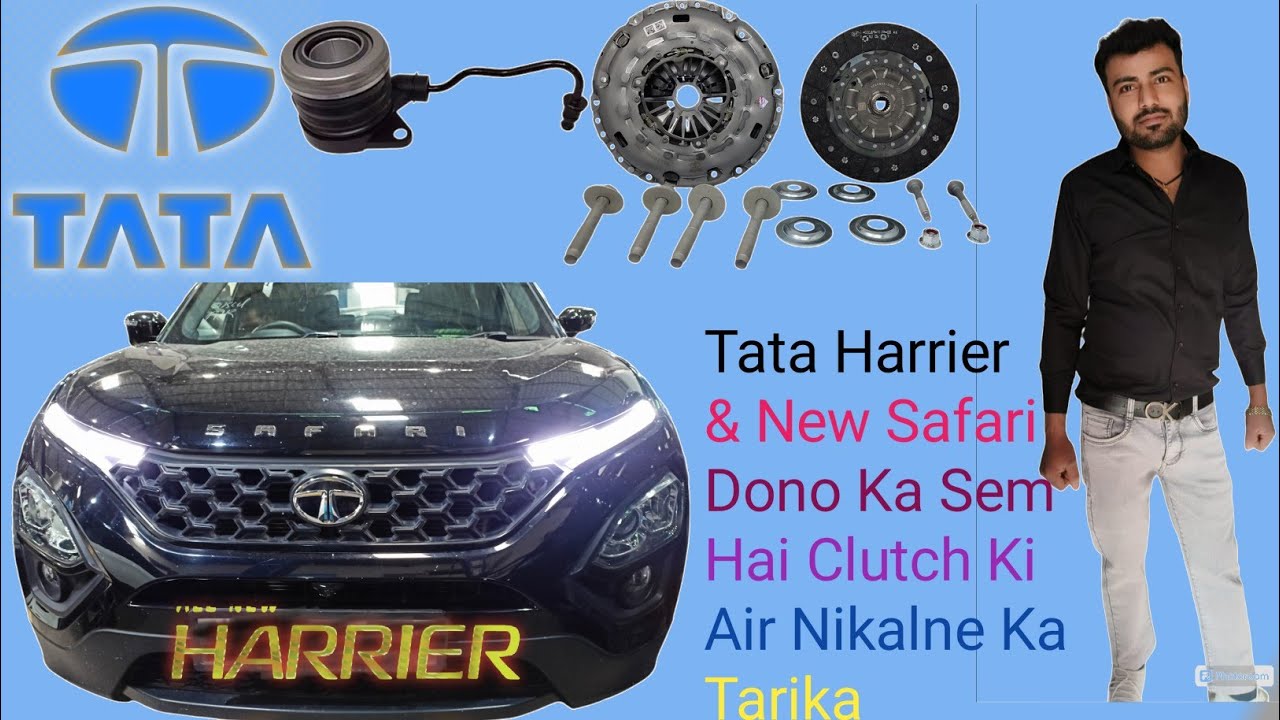 Tata Harrier clutch bleeding karne ka iji tarika