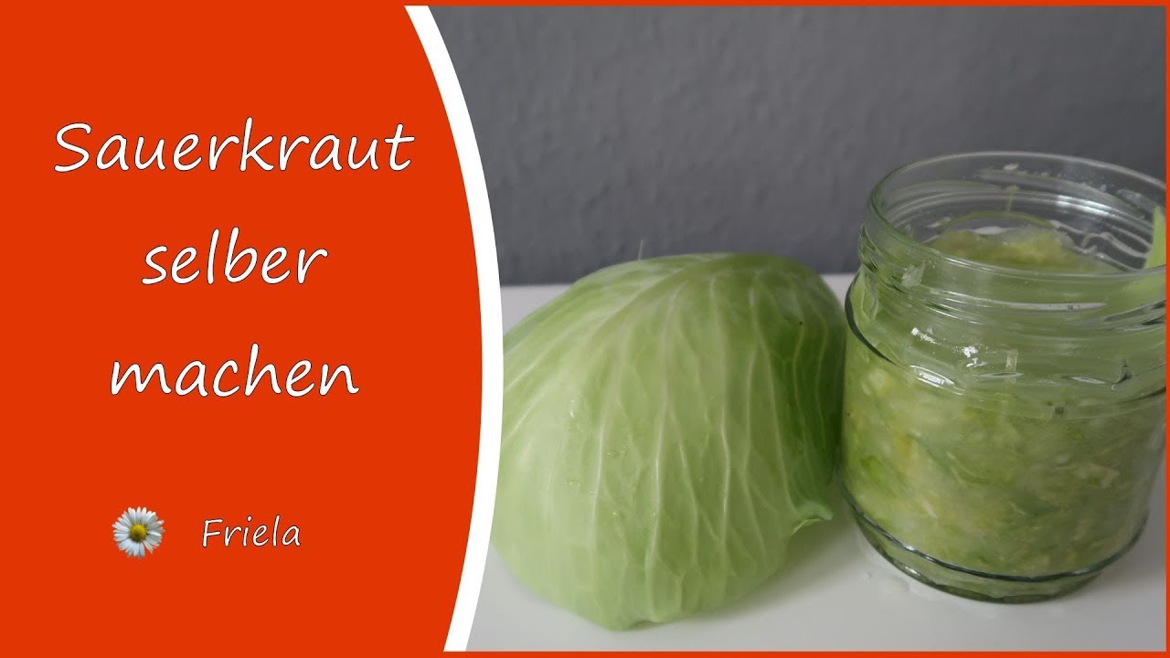 Sauerkraut selber machen - einfach - lecker
