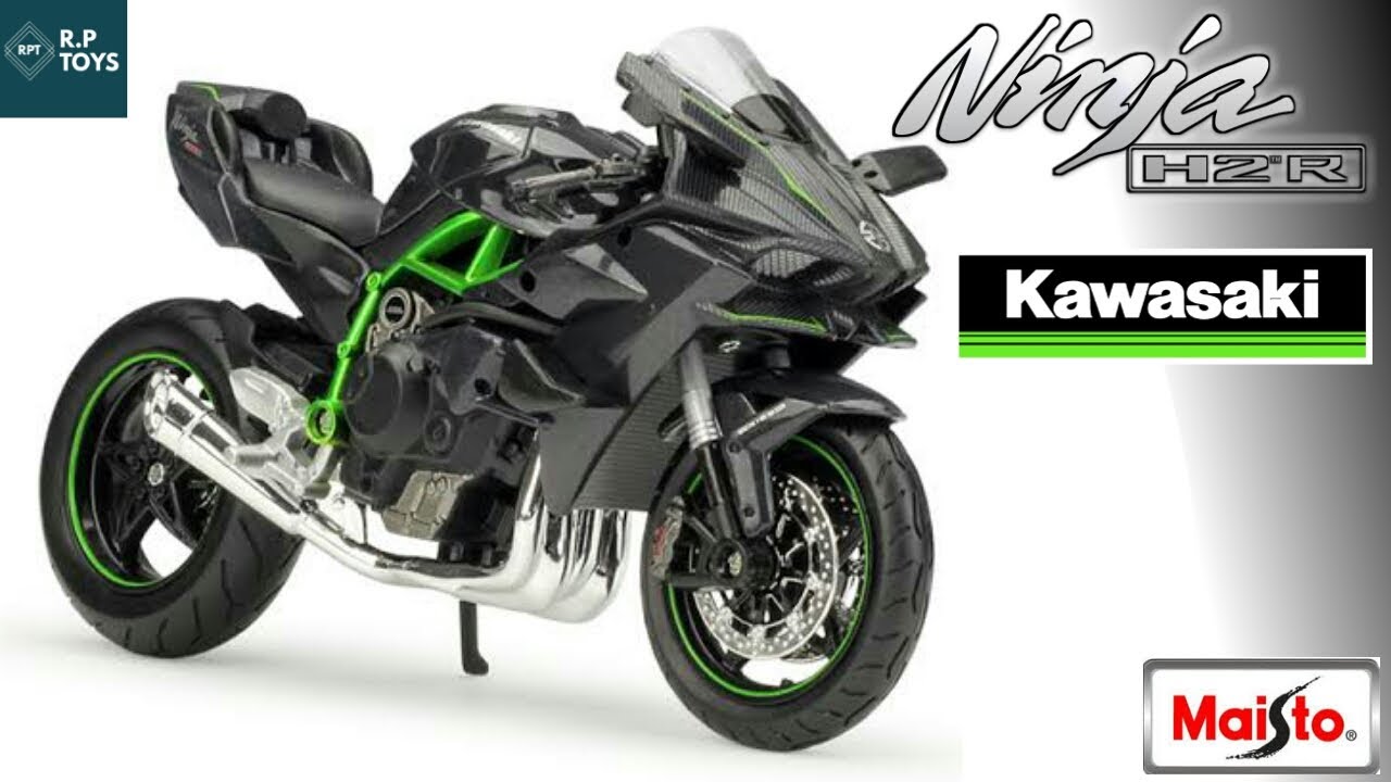 KAWASAKI NINJA H2R | Maisto 1/12 | Unboxing & Review | Diecast scale Model #15