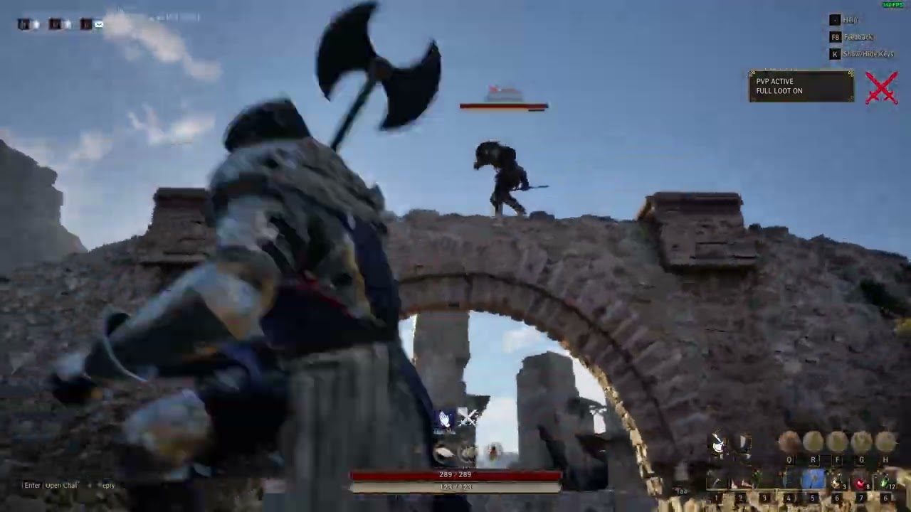 PaxDei Bannerless pvp event --- Urkraft clan