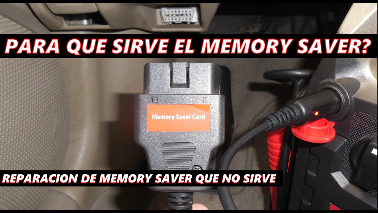 Reparacion de Memory saver o salvamemorias dañado, Para que sirve y como usarlo