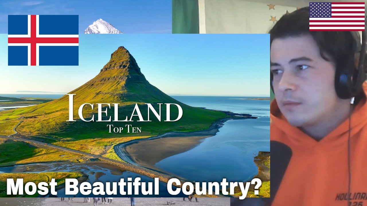 American Reacts Top 10 Places To Visit in Iceland - Travel Guide | Ryan Shirley