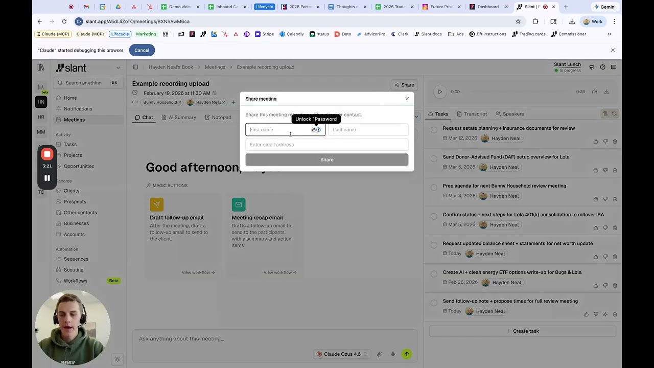 Slant University 2/19: Auto-drafted emails, custom prompts, and more