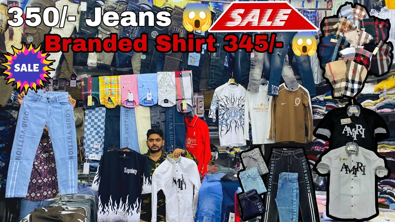 Lucknow Aminabad Men’s Collection Market | शर्ट, जीन्स & T-Shirt सस्ते दामों में