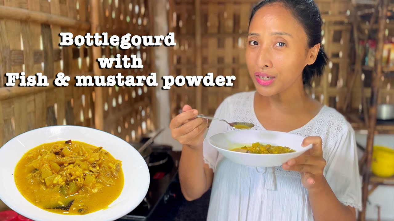 Fish with  Bottle gourd & Mustard powder | Northeast Indian style fish curry you can cook at home