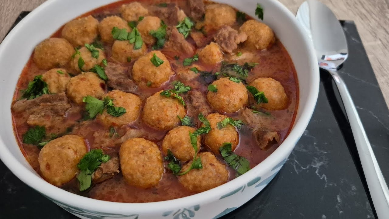 ETLİ TOPALAK YEMEĞİ | TADI GERÇEKTEN ÇOK LEZZETLİ 🤭😋