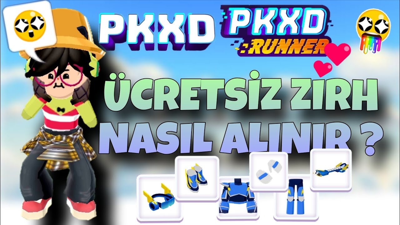 ÜCRETSİZ ZIRH NASIL ALINIR 🤔 PK XD RUNNER | Mami YT