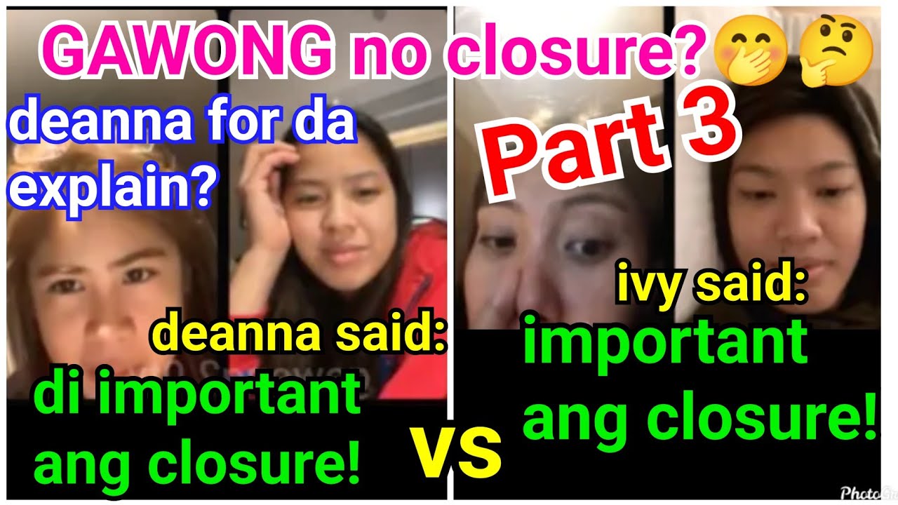 deanna & jema walang CLOSURE ang GAWONG? Ivy pinatamaan si Deanna? 