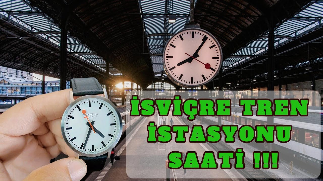 İSVİÇRE DEMİRYOLU SAATİ MONDAİNE !!! #watch #mondaine #swissmade