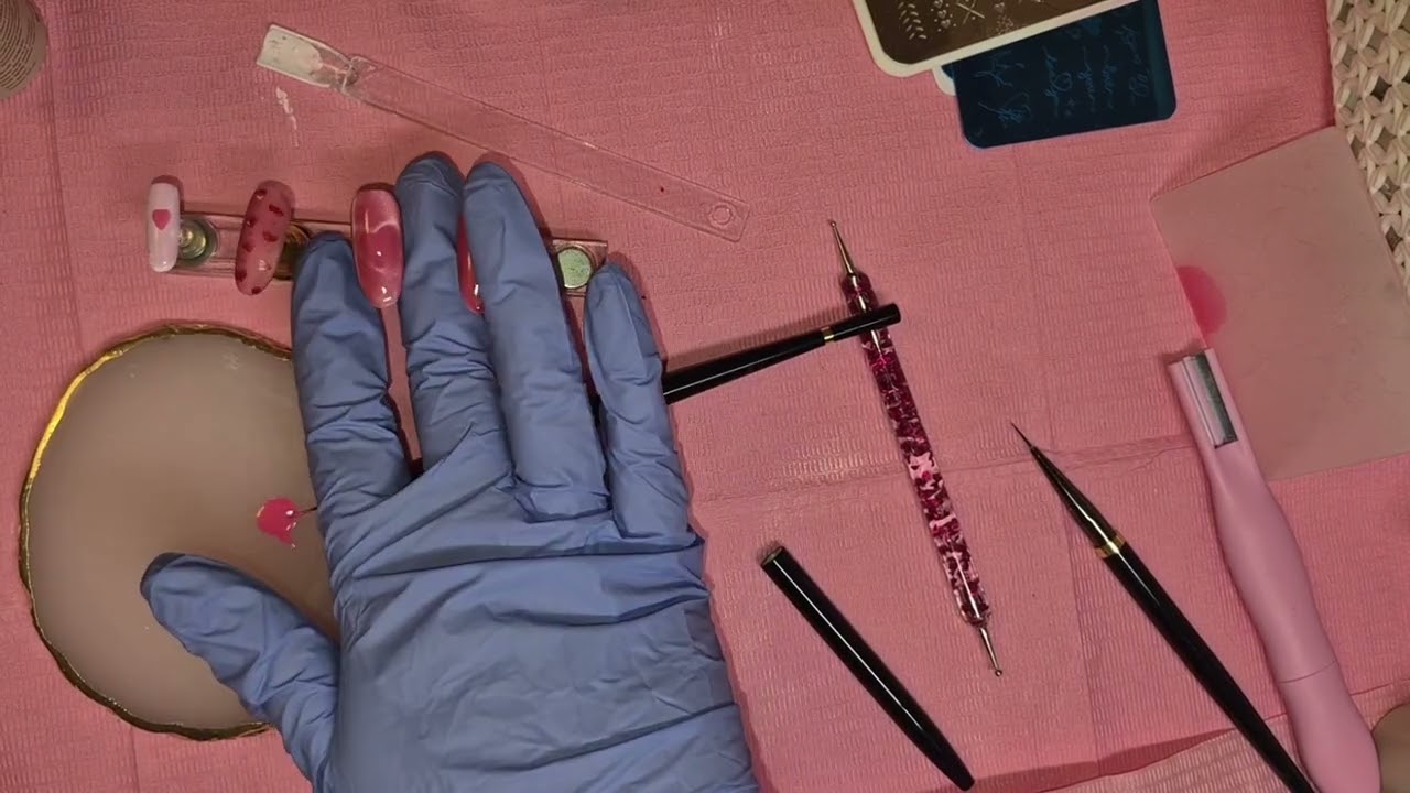 Sweater nails collab with Nail Crusade