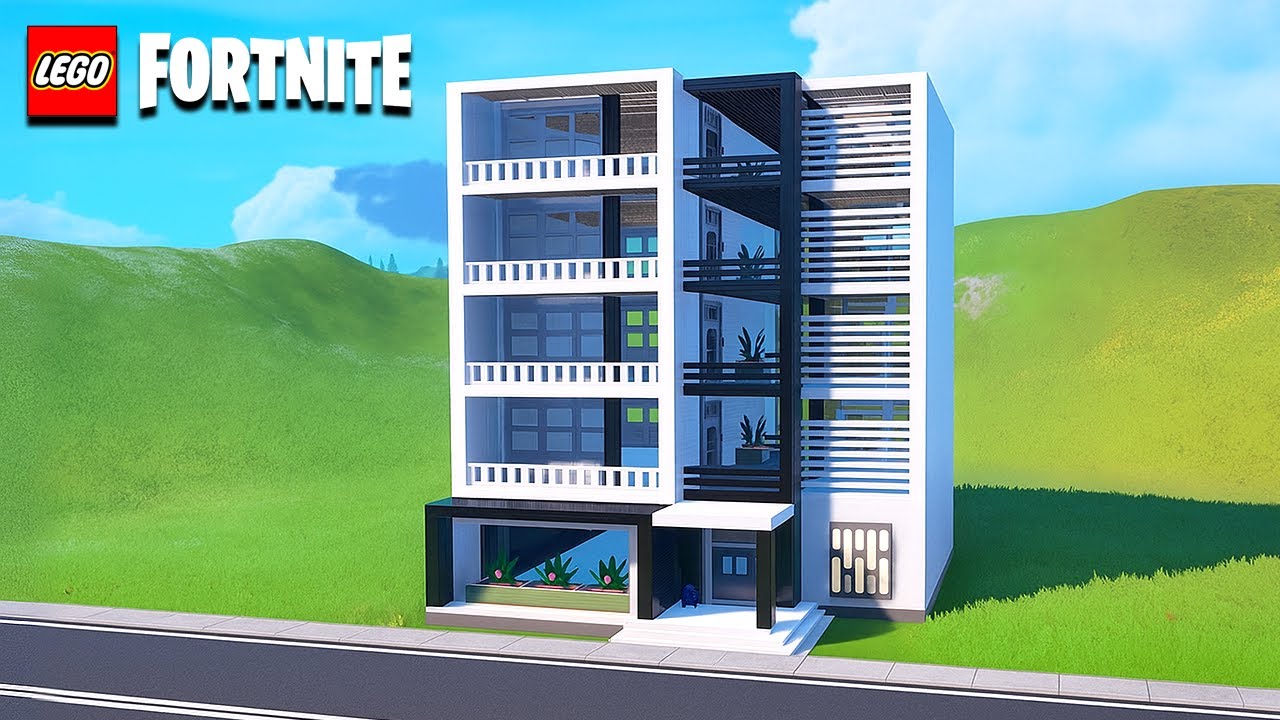 How to build an apartment building in LEGO Fortnite #1