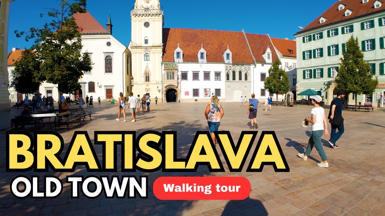 Bratislava, Slovakia Walking Tour | Old Town | Summer 2025
