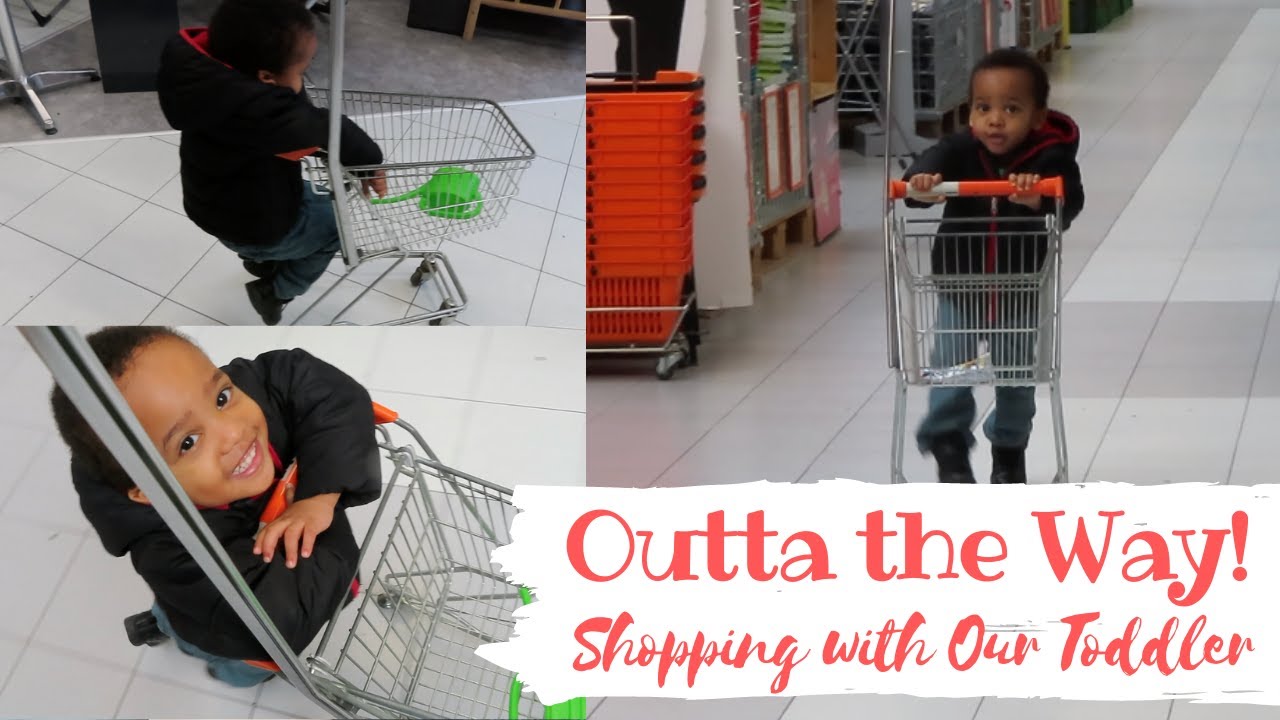 MY 2YR OLD IS A BAD DRIVER!😳 || Shopping with A Toddler! || Homework Time || Germany March 2020
