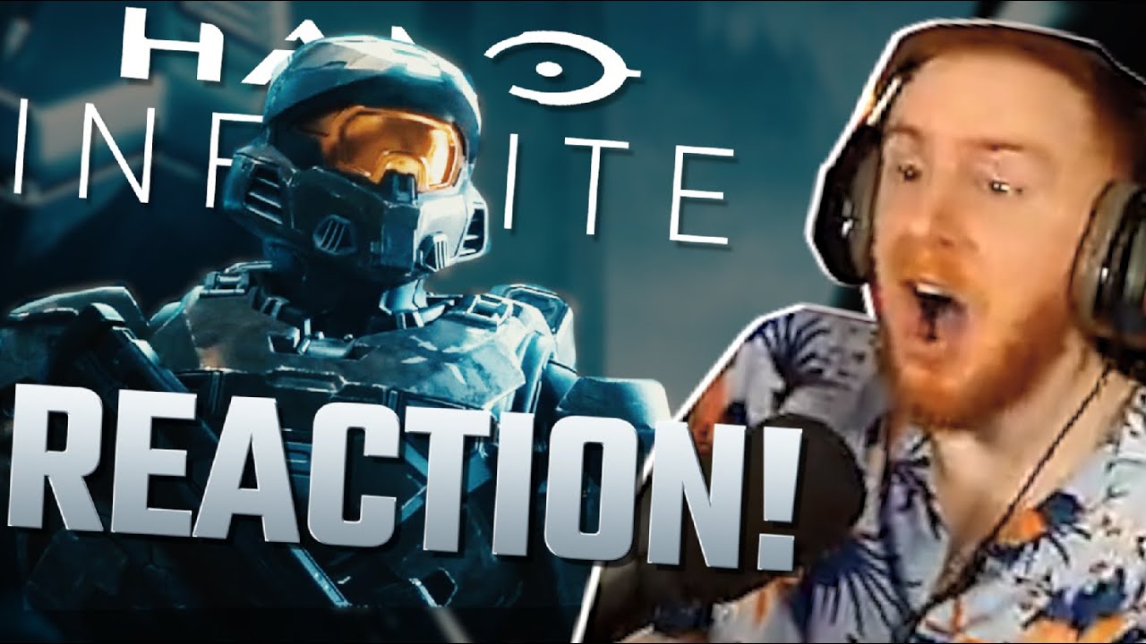 Halo Infinite - CINEMATIC TRAILER REACTION + RELEASE DATE