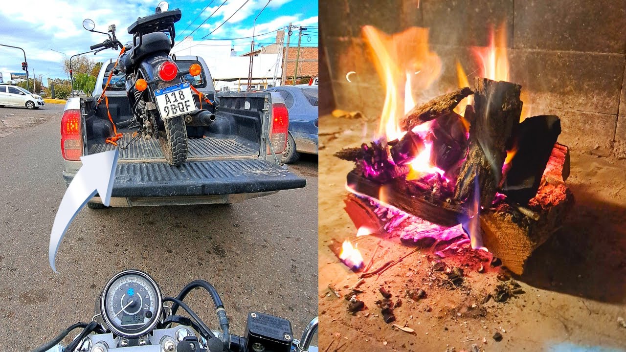 Se ROMPIÓ la MOTO, nos comimos un asado y nos cagamos de risa. Penny Rider Pandita On Road