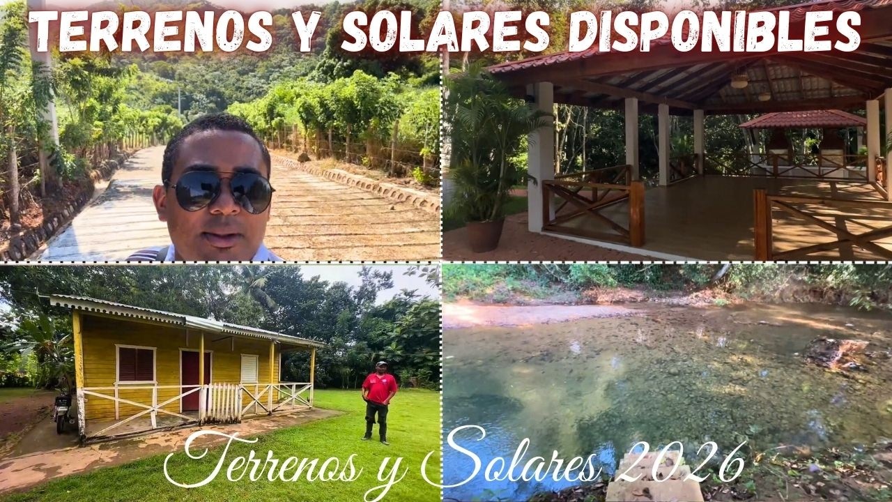 Terrenos y Solares en Monte Plata - Republica Dominicana 2026