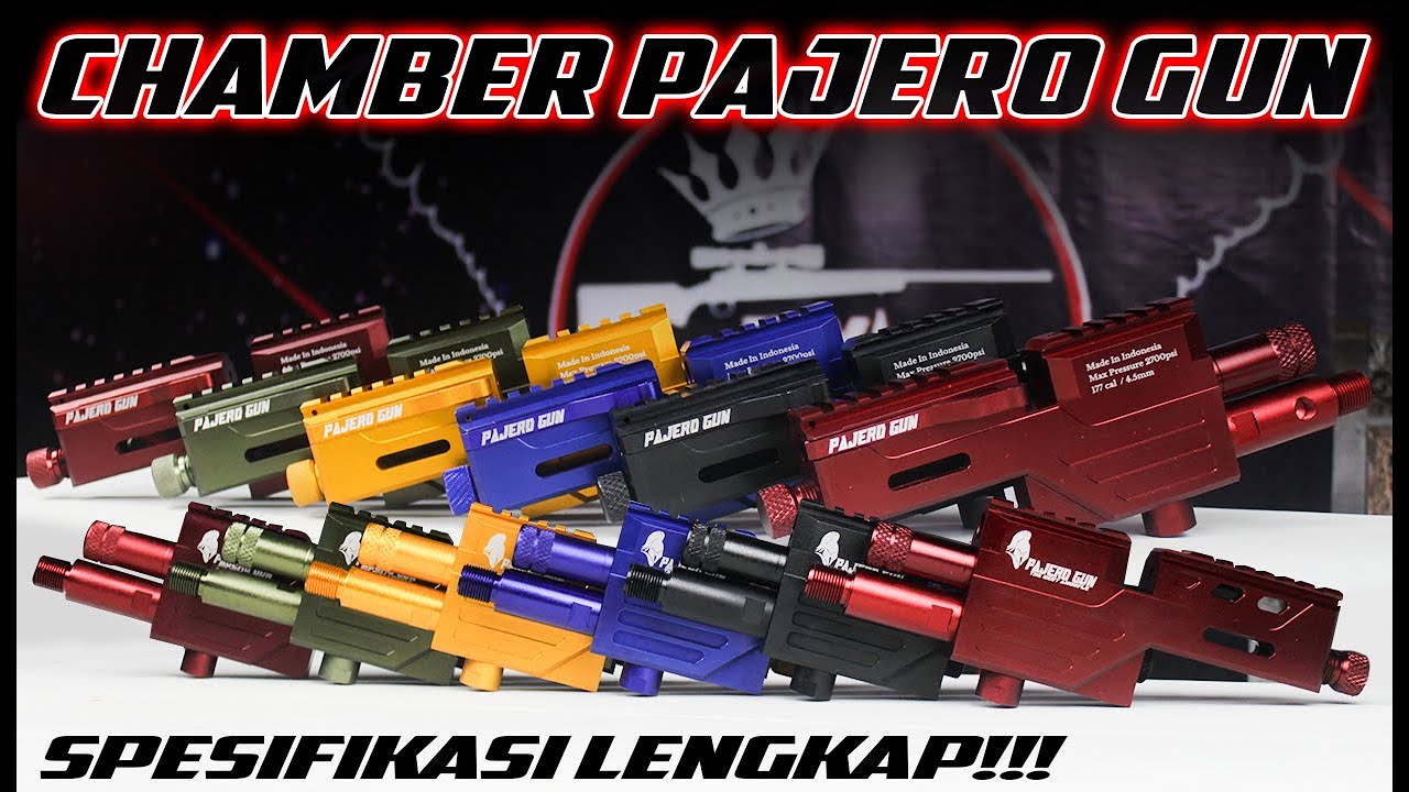 Review Chamber Pajero Gun Buat Pcp PREDATOR TACTICAL FULL CNC & BOCAP 500CC POPOR KAYU!!