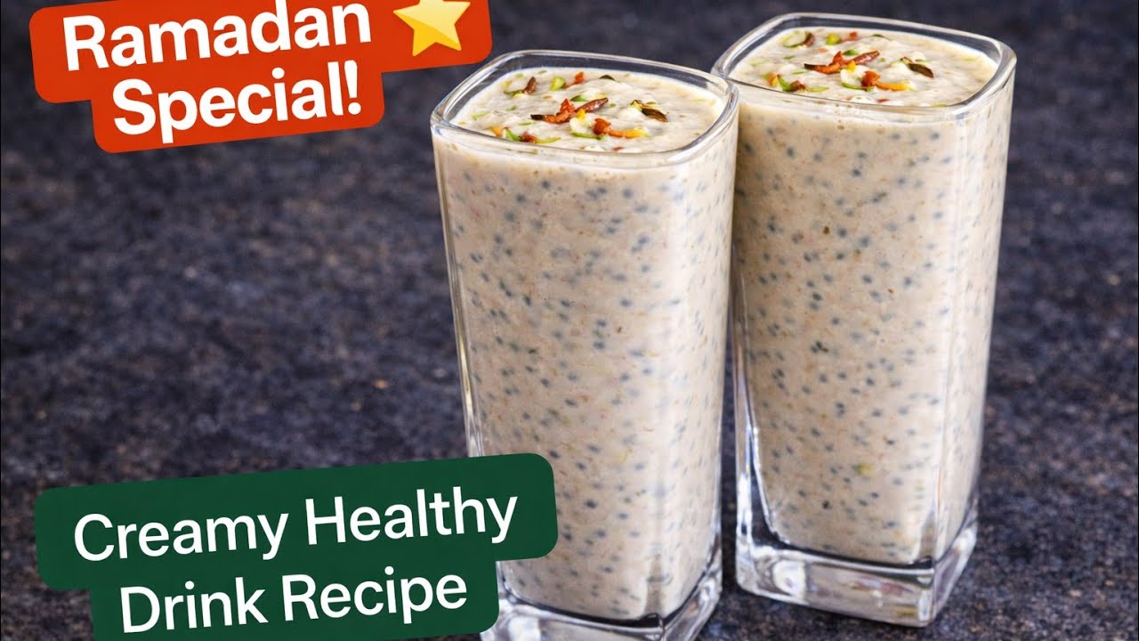 Don’t Drink Rooh Afza! Try These Healthy Ramadan Drinks for Sehri & Iftar