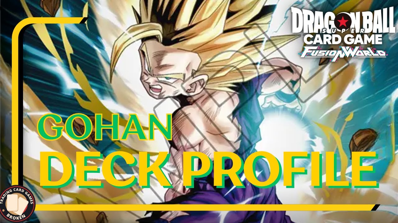 1ST PLACE GREEN GOHAN CELEBRATIONS EVENT *DECK PROFILE*  - DRAGON BALL FUSION WORLD