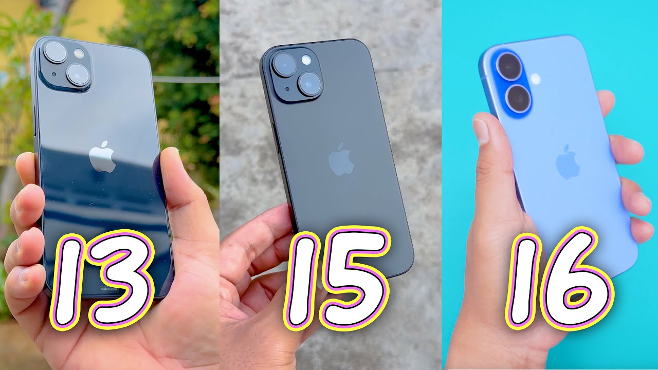 iPhone 13 vs iPhone 15 vs iPhone 16 Mending Beli yang Mana? Harga Beda Tipis !!!