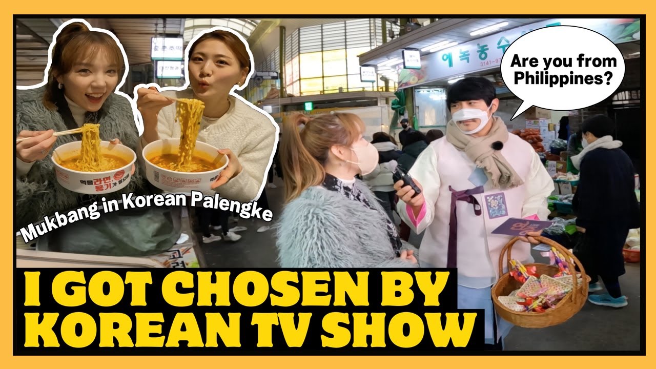 KOREAN FRIEND TOUR ME In KOREAN PALENGKE + I GOT INTERVIEWED BY KPOP STAR! // DASURI CHOI
