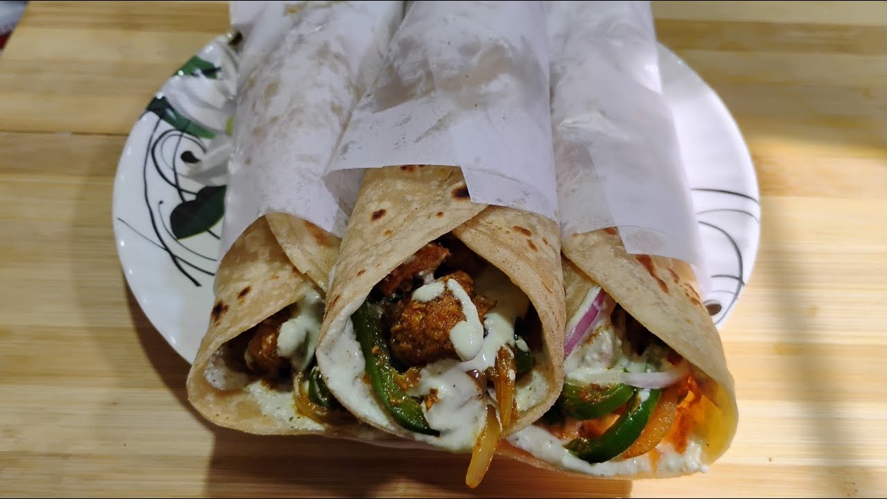 Street Style Chicken Shawarma at Home | Easy & Juicy Shawarma Recipe