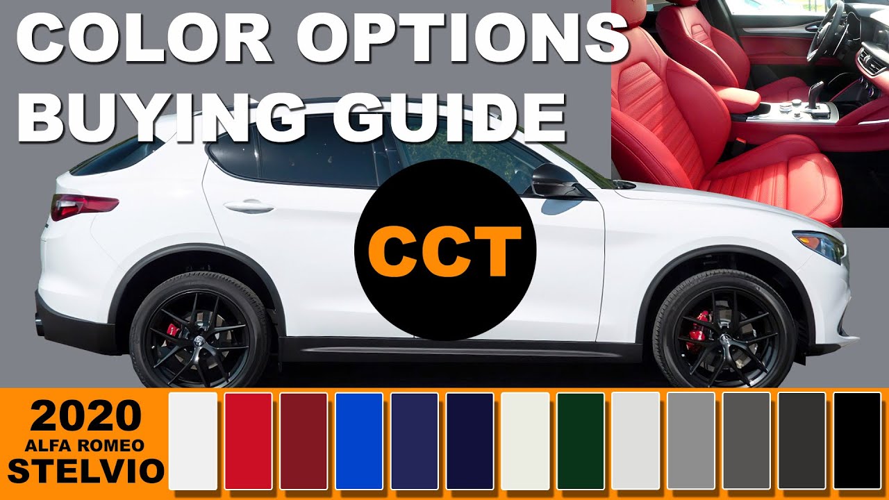2020 Alfa Romeo Stelvio - Color Options Buying Guide