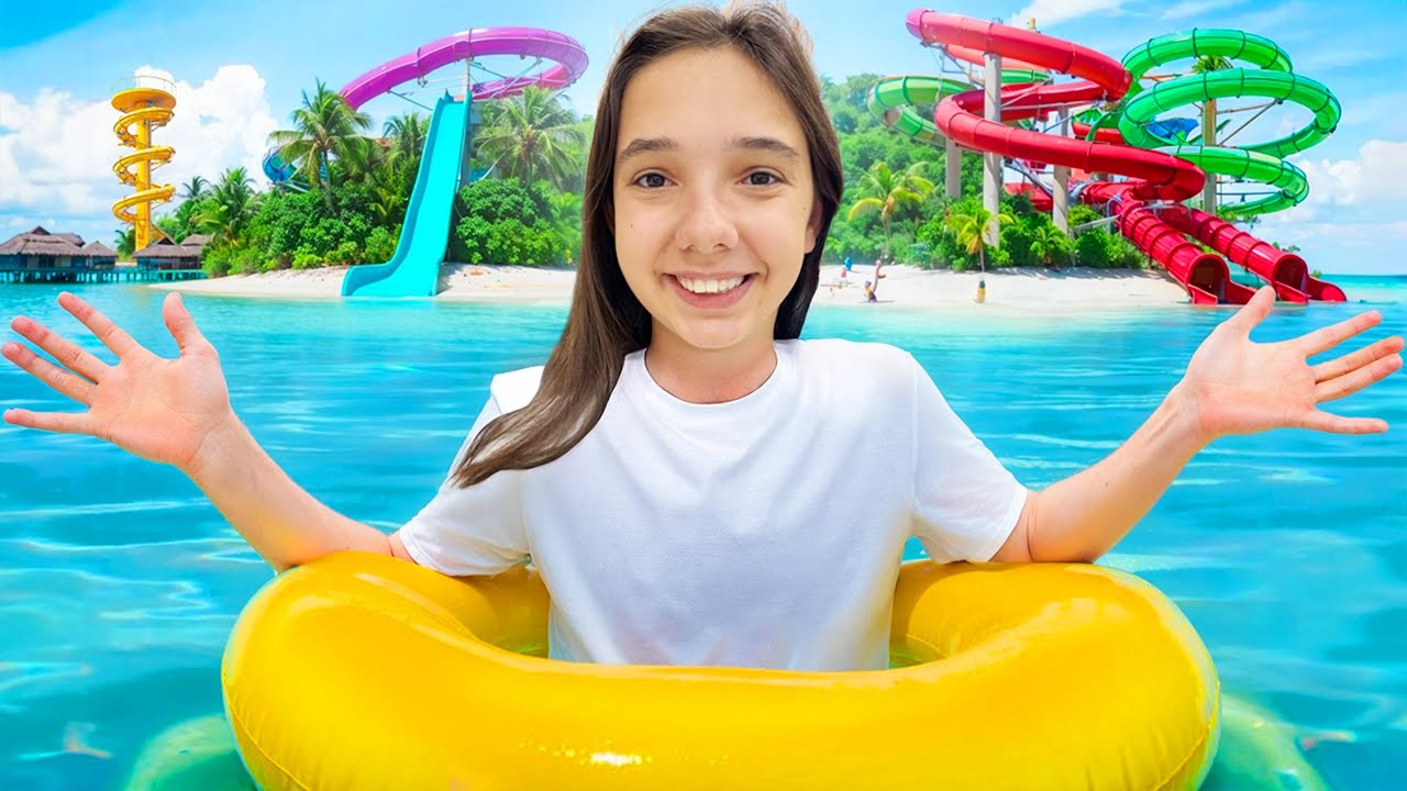 🏖️ AQUAPARK ACASĂ cu 🛝 TOBOGANE la PISCINĂ ⏰ 24 de ORE 🏊