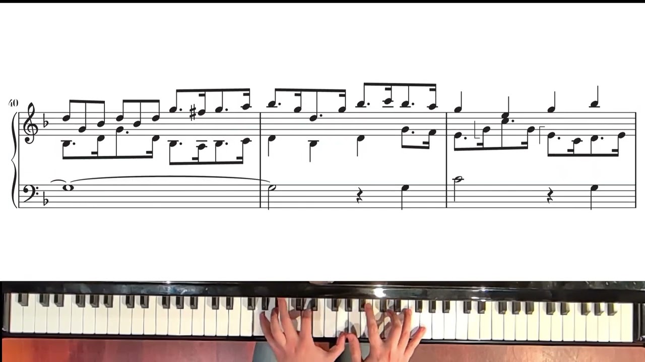 J.S. BACH - ART OF FUGUE (CONTRAPUNCTUS XIII - INVERSUS) - Day 9