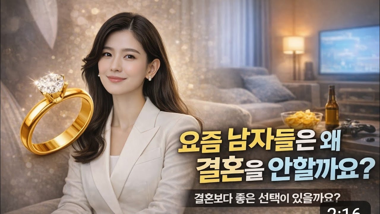 요즘 남자들은 왜 결혼을 안 할까요? Ep.1 #결혼