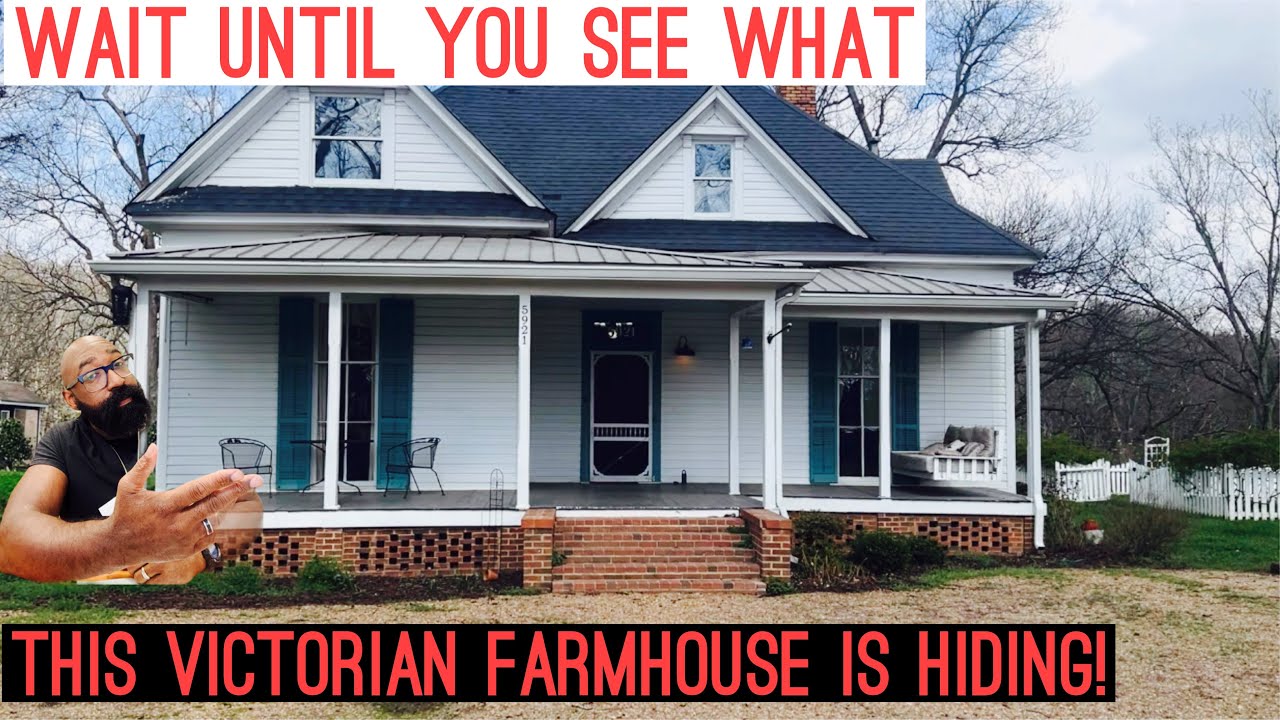 Would you buy this unique Victorian Farmhouse?