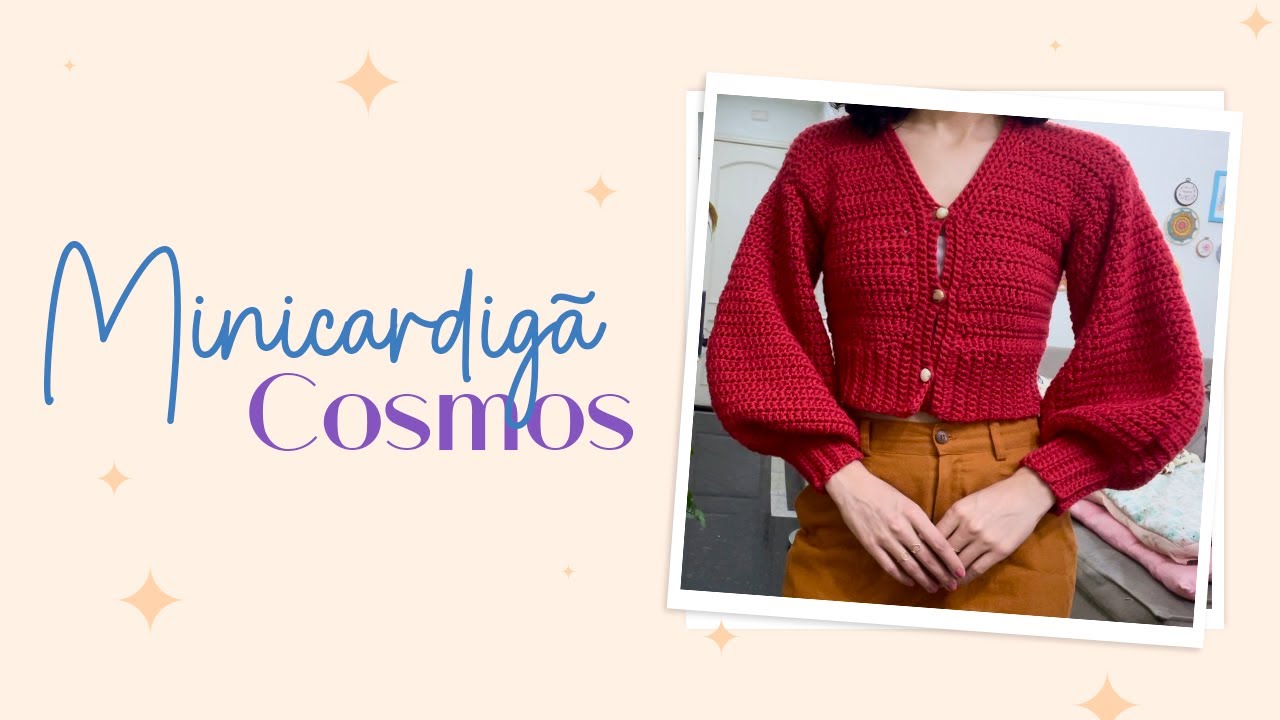 Minicardigã Cosmos