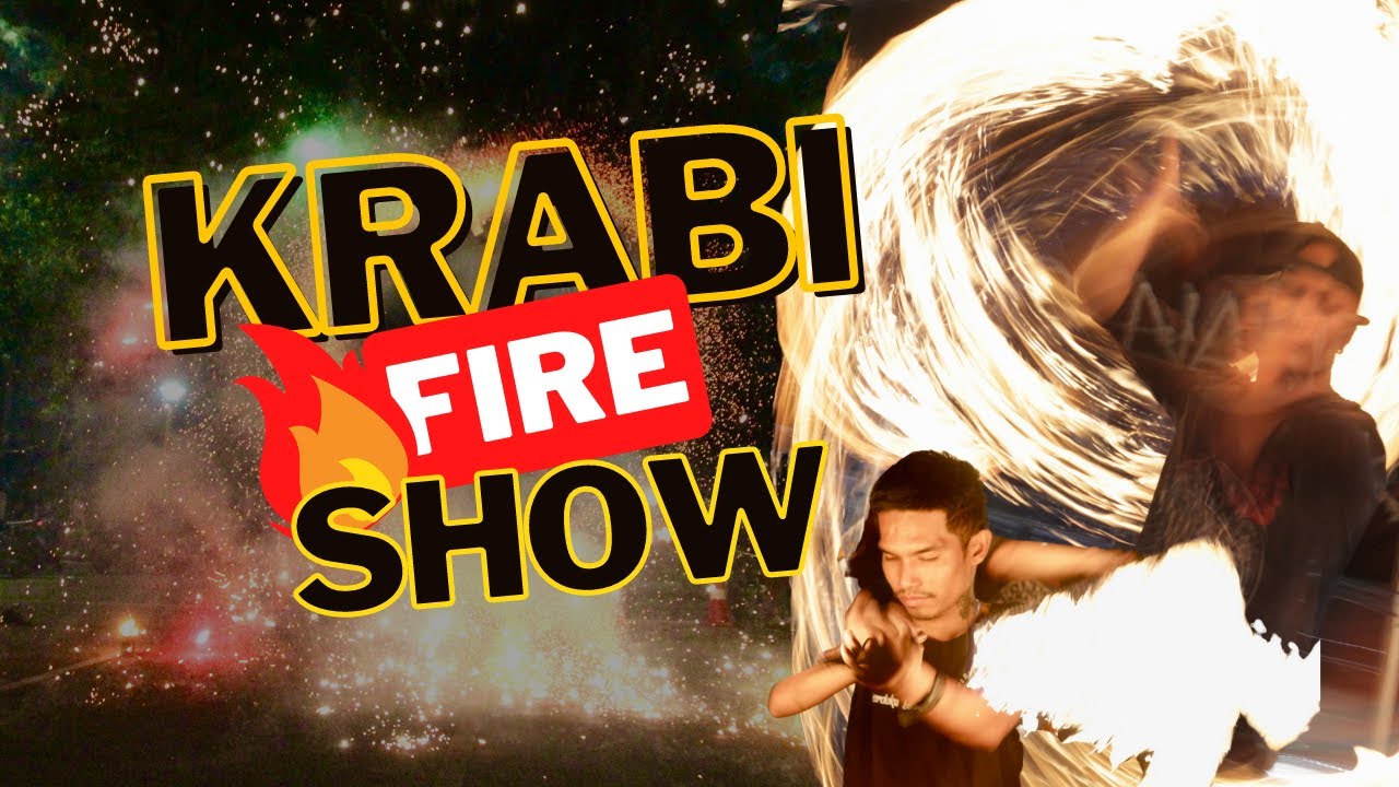 PHOENIX FIRE SHOW. Krabi. Thailand