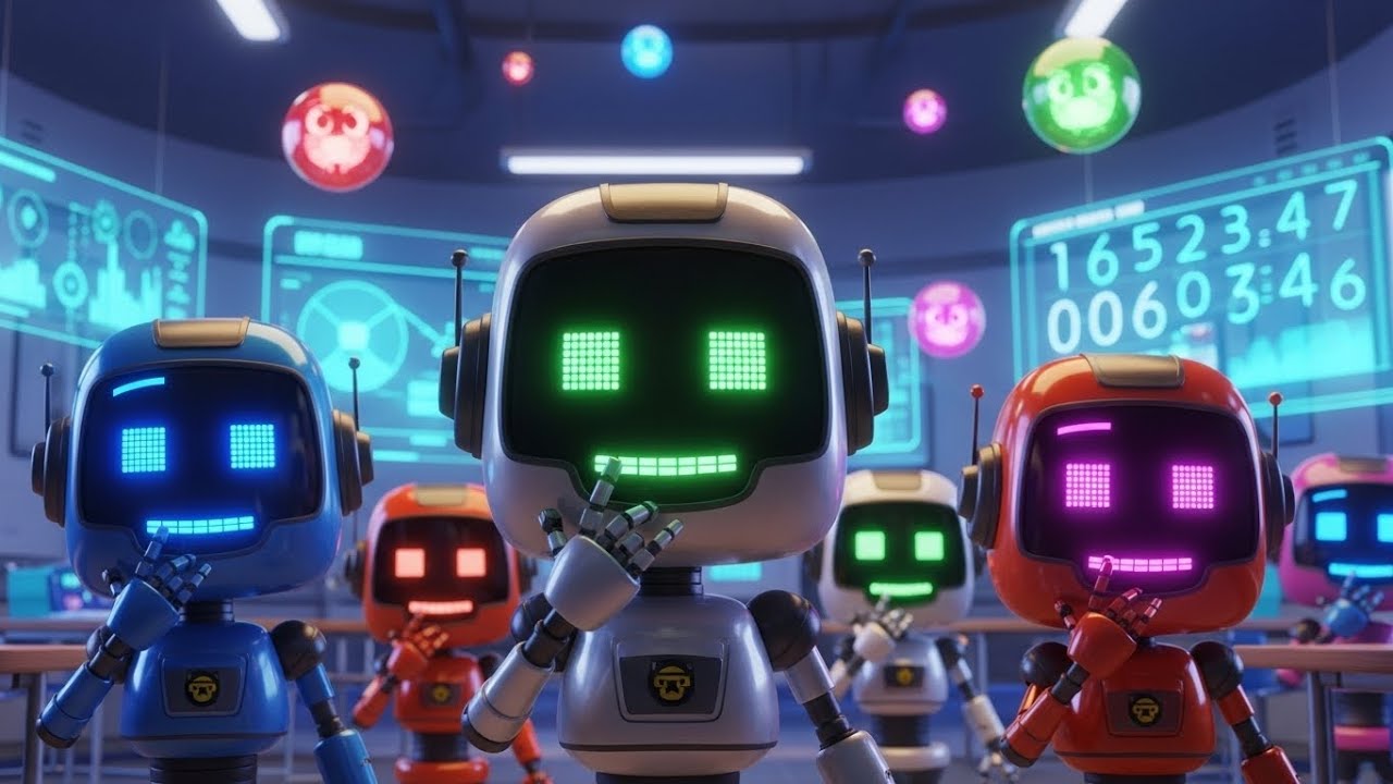 Robot Numbers Song for Kids | Counting Song, Numbers Nursery Rhymes, Baby Songs & Kids Music