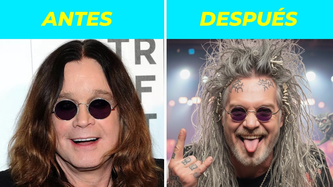 Así lucen hoy estas LEYENDAS del POP y del ROCK | Antes y Después