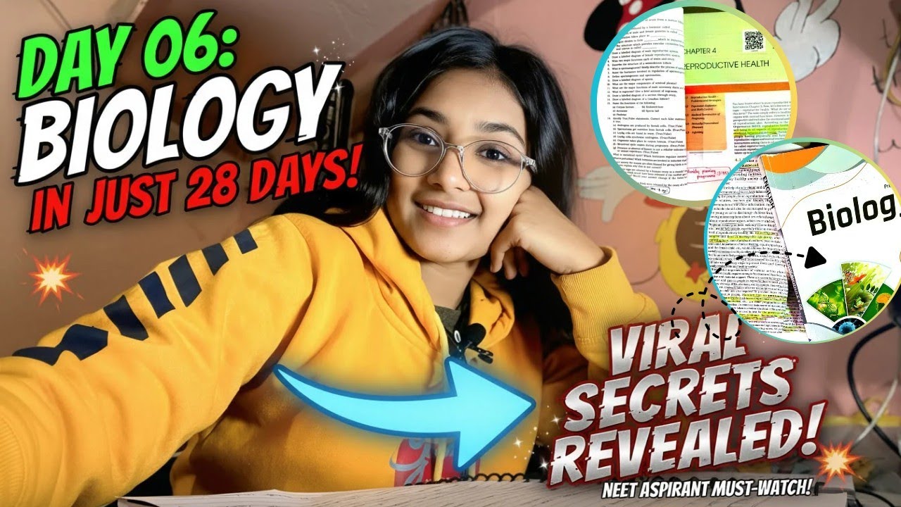 Day06/28 || Biosprint February ⚡|| Complete NEET BIOLOGY revision just 28 days #biology #neet #viral