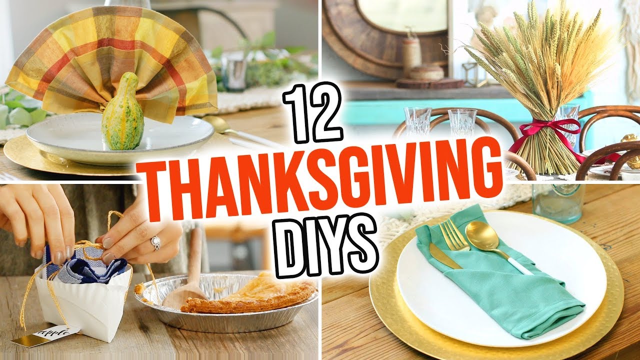 12 Thanksgiving/Dinner Party DIY Ideas - HGTV Handmade