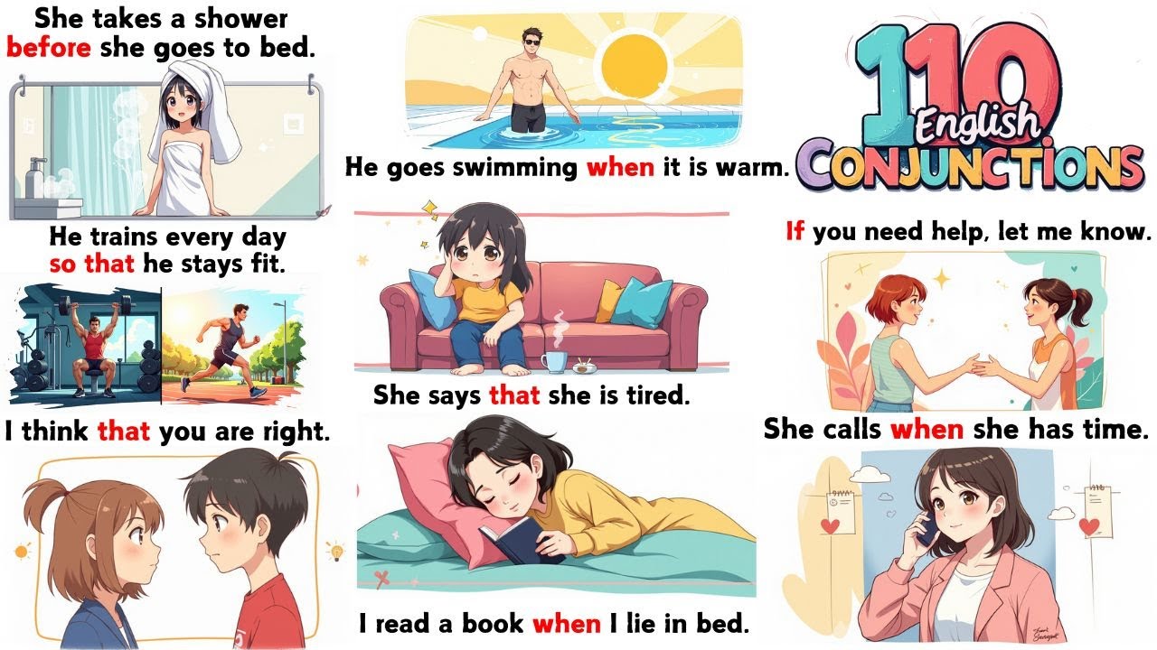 📚 English Grammar HACK: Subordinating Conjunctions Simplified (110+ Examples!)