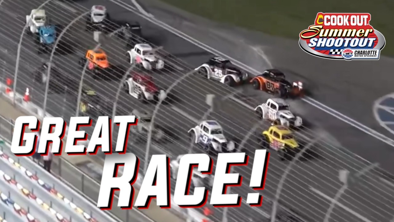 I Finished In The Top 10 At Cookout Summer Shootout Round 10 At Charlotte Motor Speedway!!!