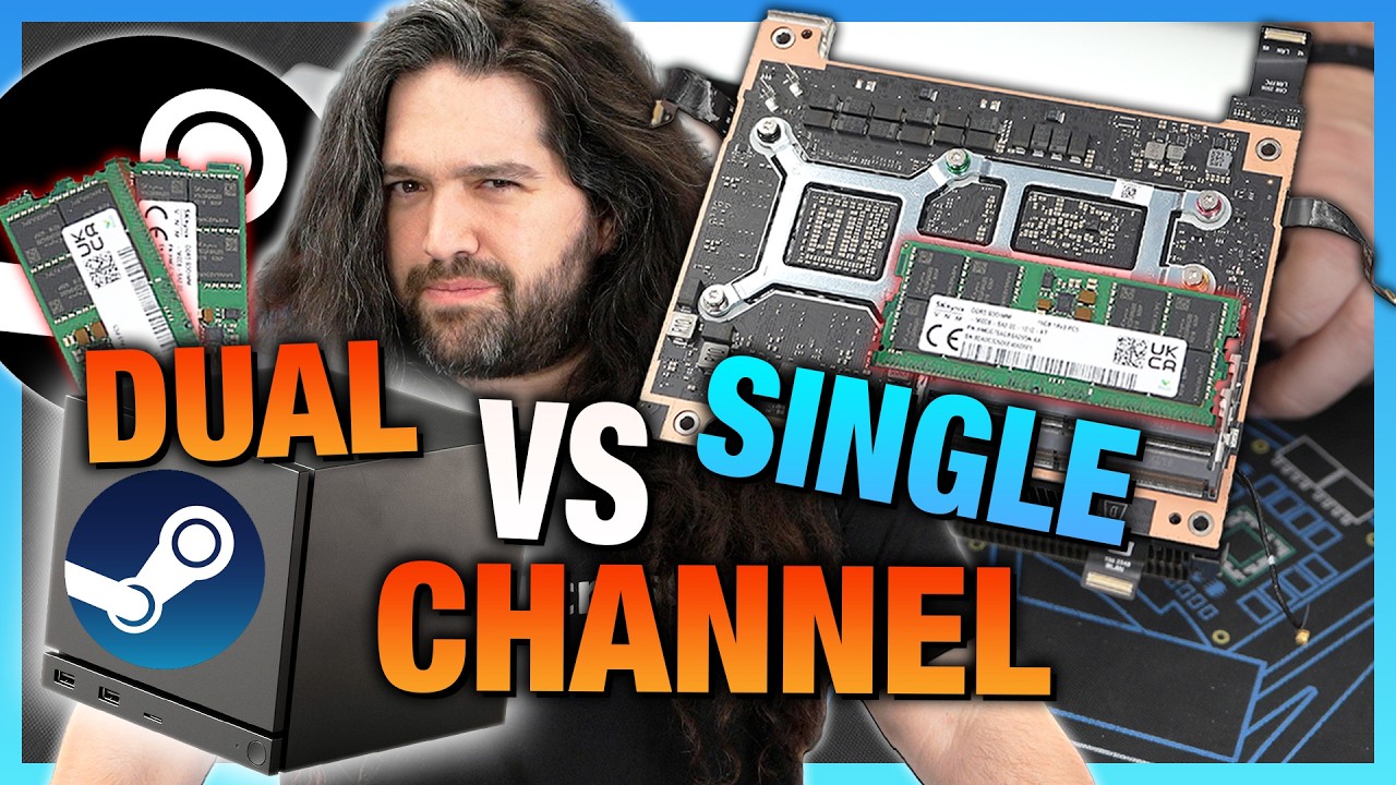 Valve Steam Machine Single vs. Dual-Channel Memory Benchmark
