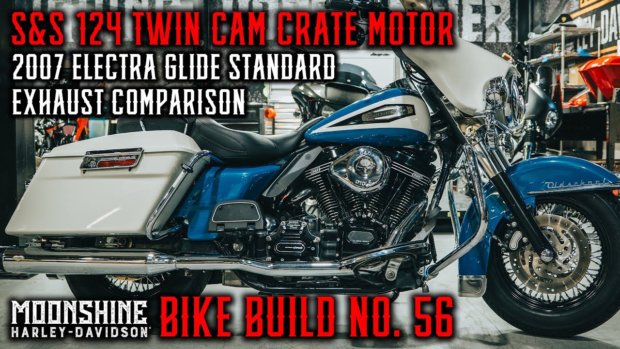2007 Twin Cam Electra Glide Gets S&S 124 Engine Swap | Exhaust Test | Bike Build No. 56