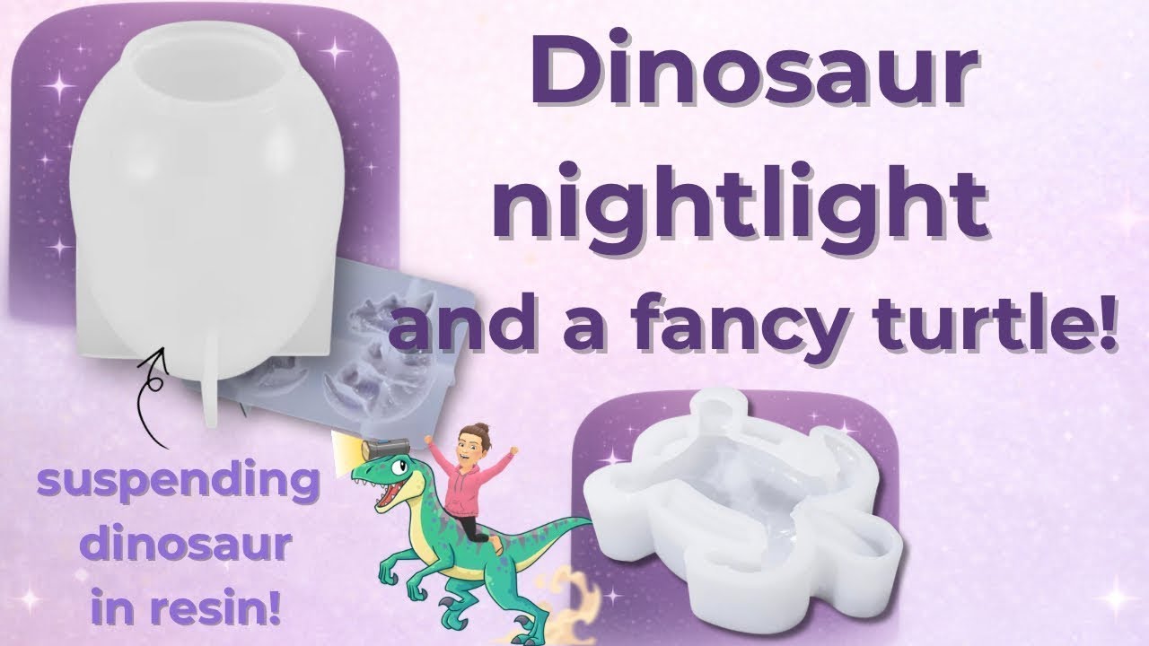 #11 - Suspending a dinosaur in resin and a posh turtle