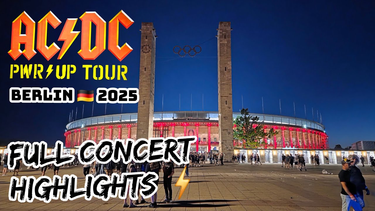 AC/DC live in Berlin | FULL CONCERT HIGHLIGHTS (30.06.2025) | 