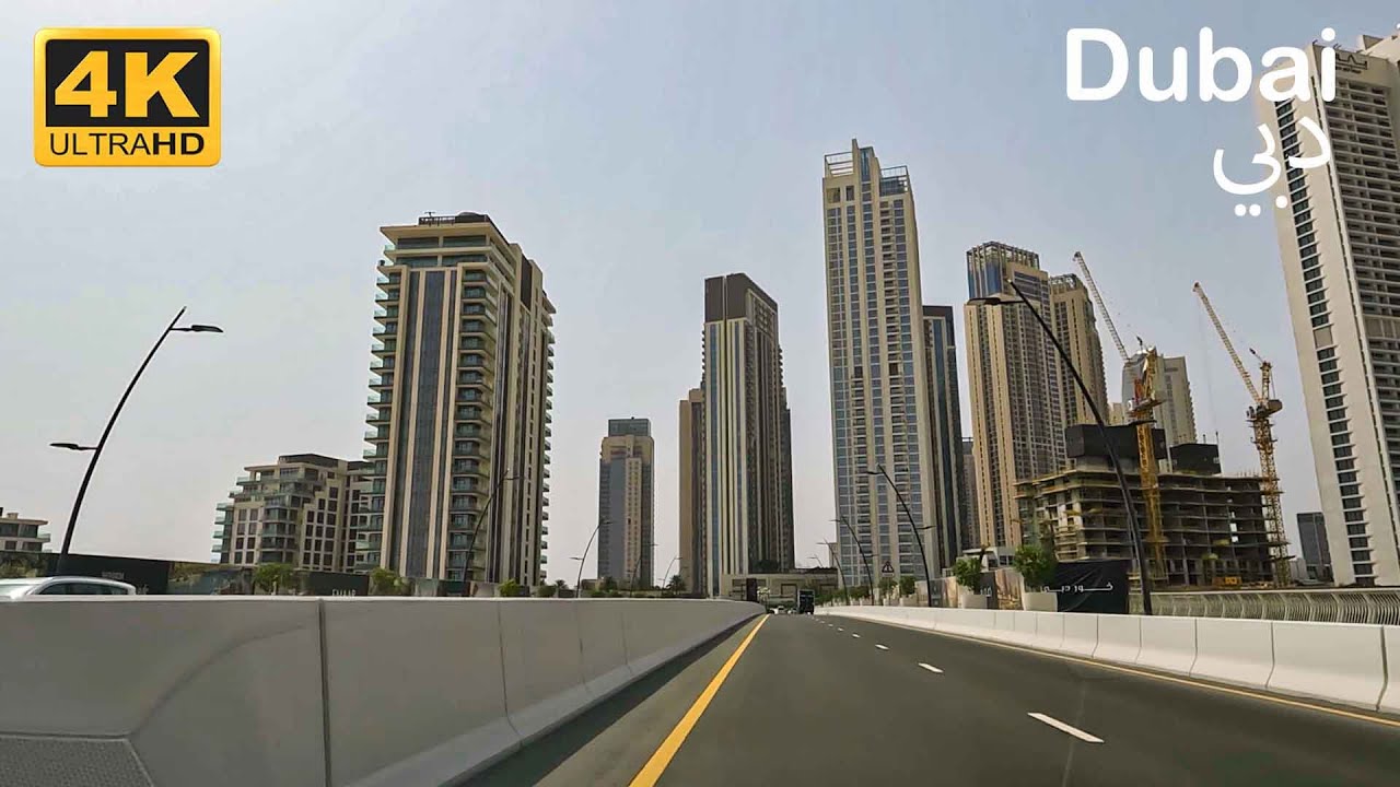 Driving to Dubai Creek Harbour | Stunning Views & Chill Vibes