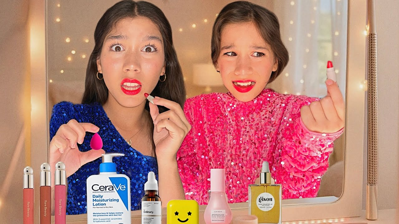 mini SIZE PREPPY MAKEUP & SKINCARE ROUTINE!
